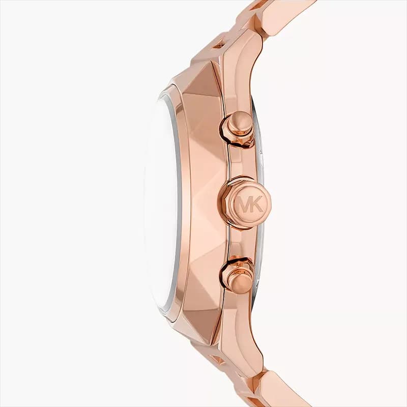Michael Kors Raquel Chronograph Rose Gold-Tone Ladies Watch | MK4688