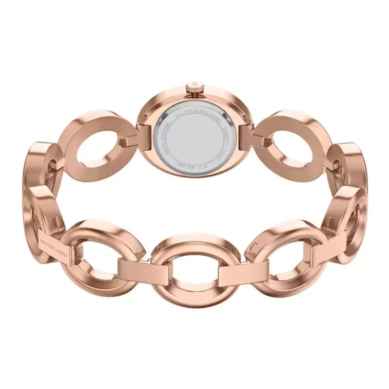 Michael Kors Mini Maude Rose Gold-Tone Link Ladies Watch | MK4981