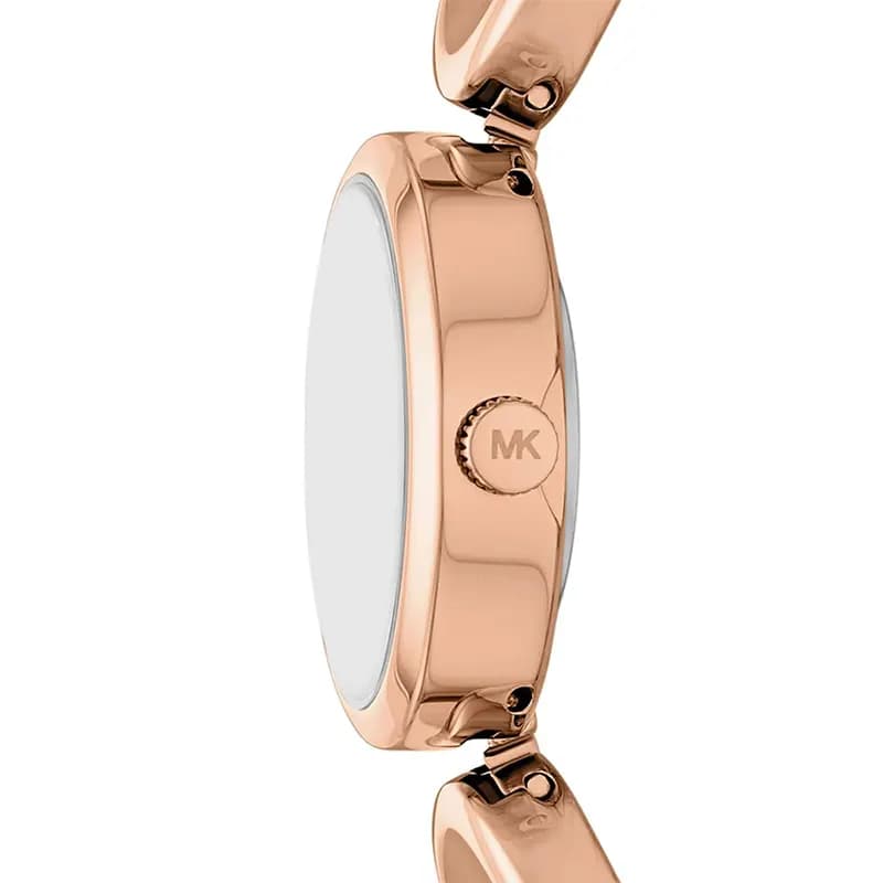 Michael Kors Mini Maude Rose Gold-Tone Link Ladies Watch | MK4981