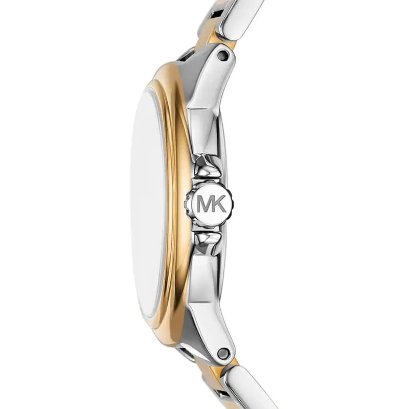 Michael Kors Camille Silver Dial Two-Tone Ladies Watch | MK4990