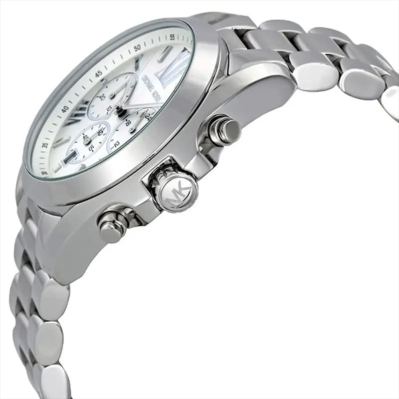 Michael Kors Bradshaw Chronograph Silver Dial Watch | MK5535