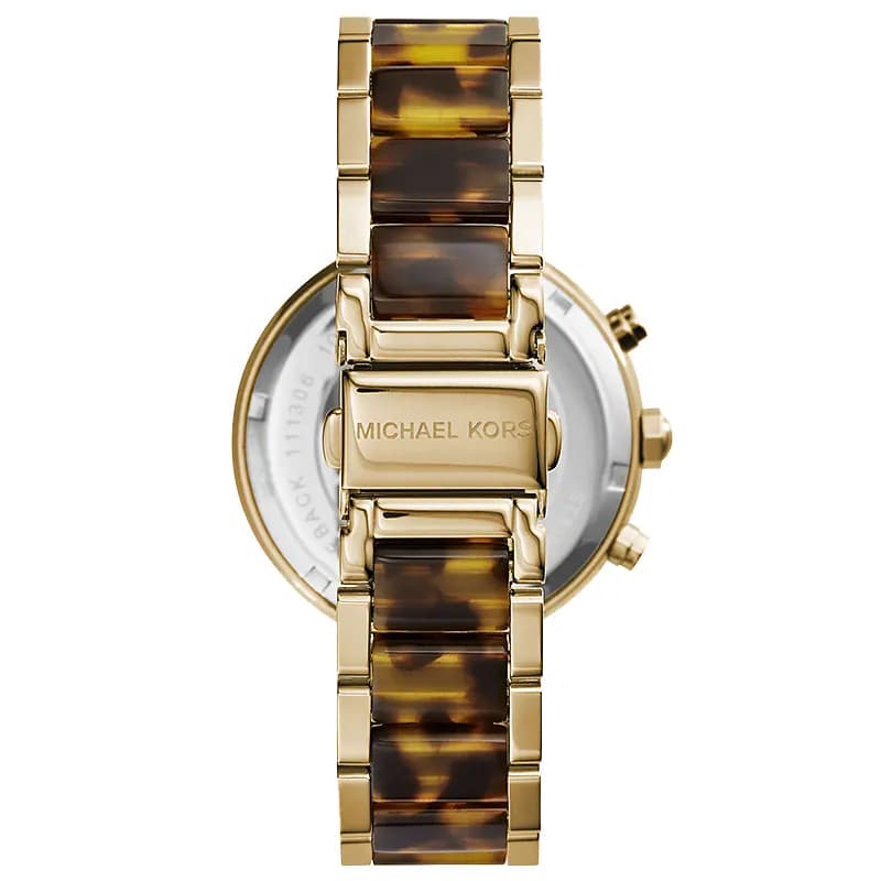 Michael Kors Parker Tortoise Acetate Ladies Watch | MK5688