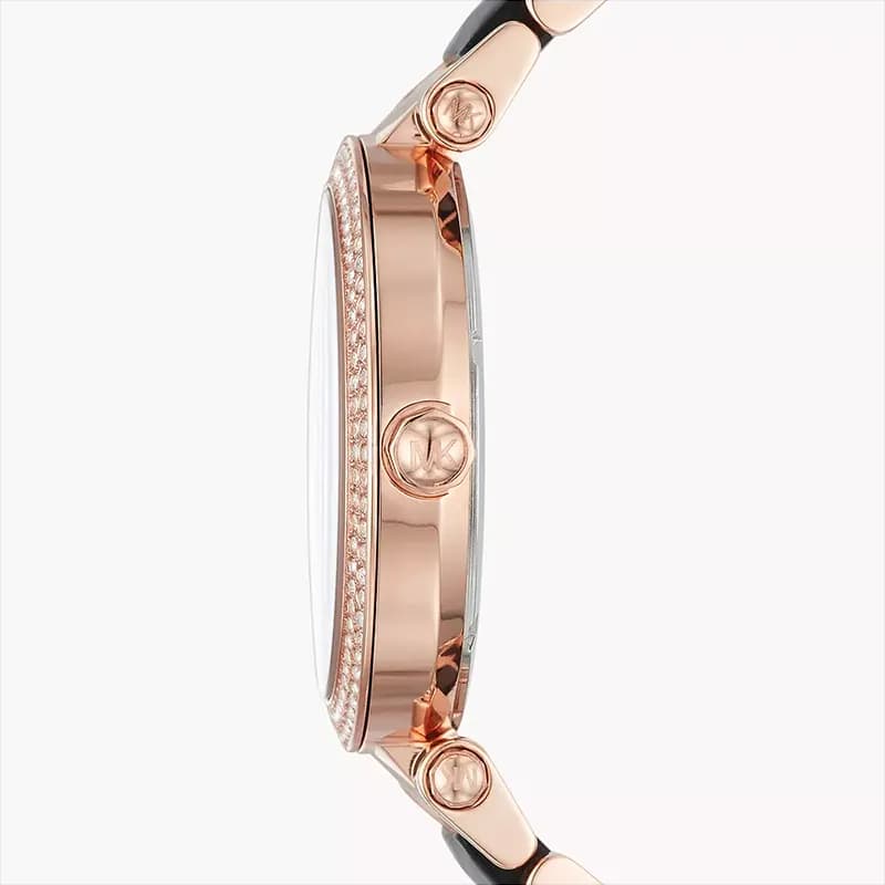 Michael Kors Parker Black MOP Dial Ladies Watch | MK6414