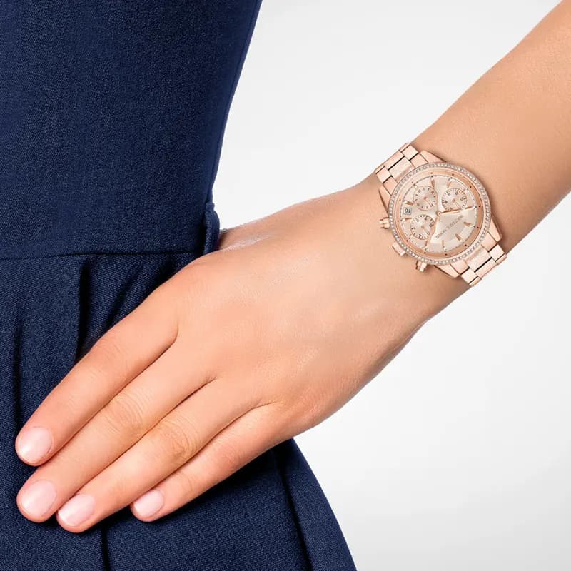 Michael Kors Ritz Chronograph Ladies Watch | MK6598