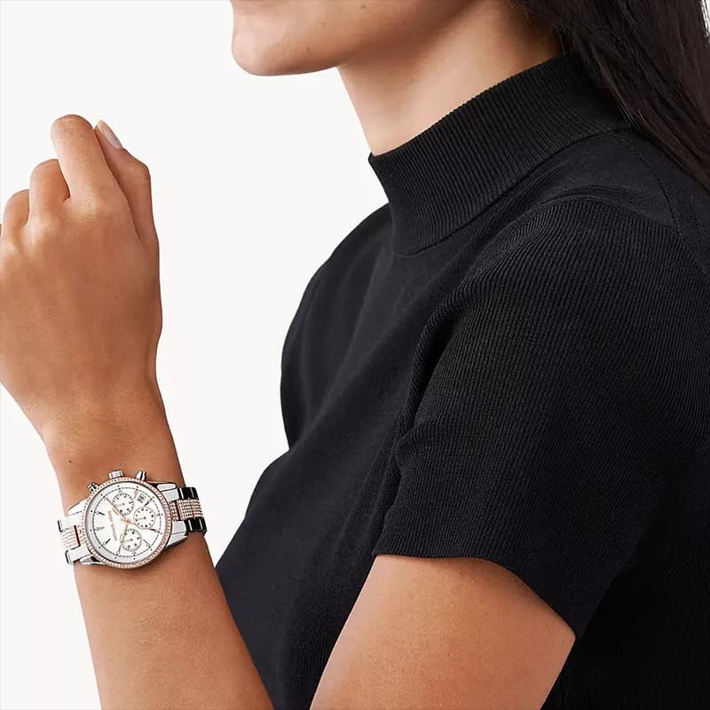 Michael Kors Ritz Chronograph Ladies Watch | MK6651