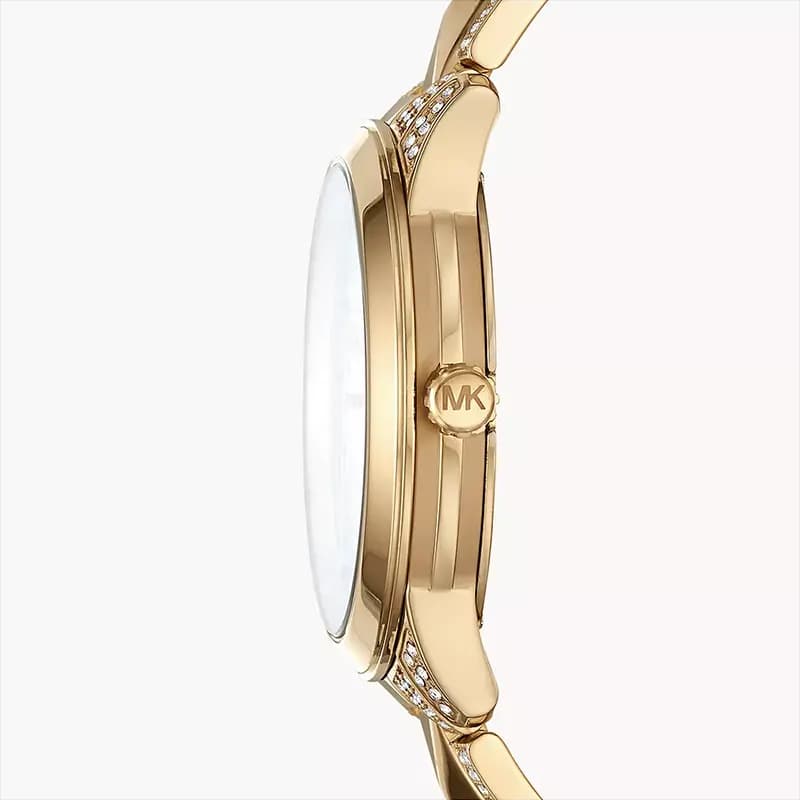 Michael Kors Runway Mercer Gold Tone Ladies Watch | MK6715