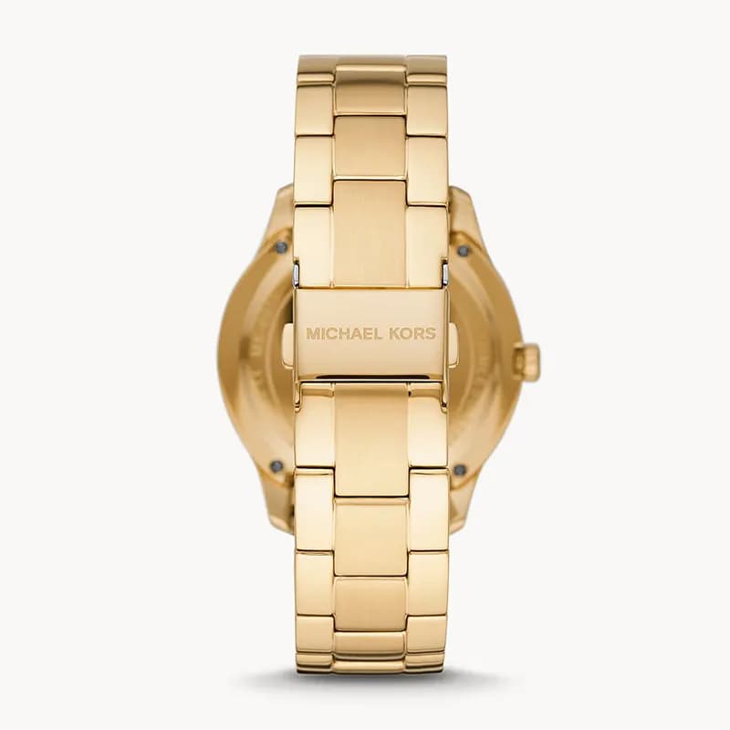 Michael Kors Runway Gold Dial Gold-tone Ladies Watch | MK6911