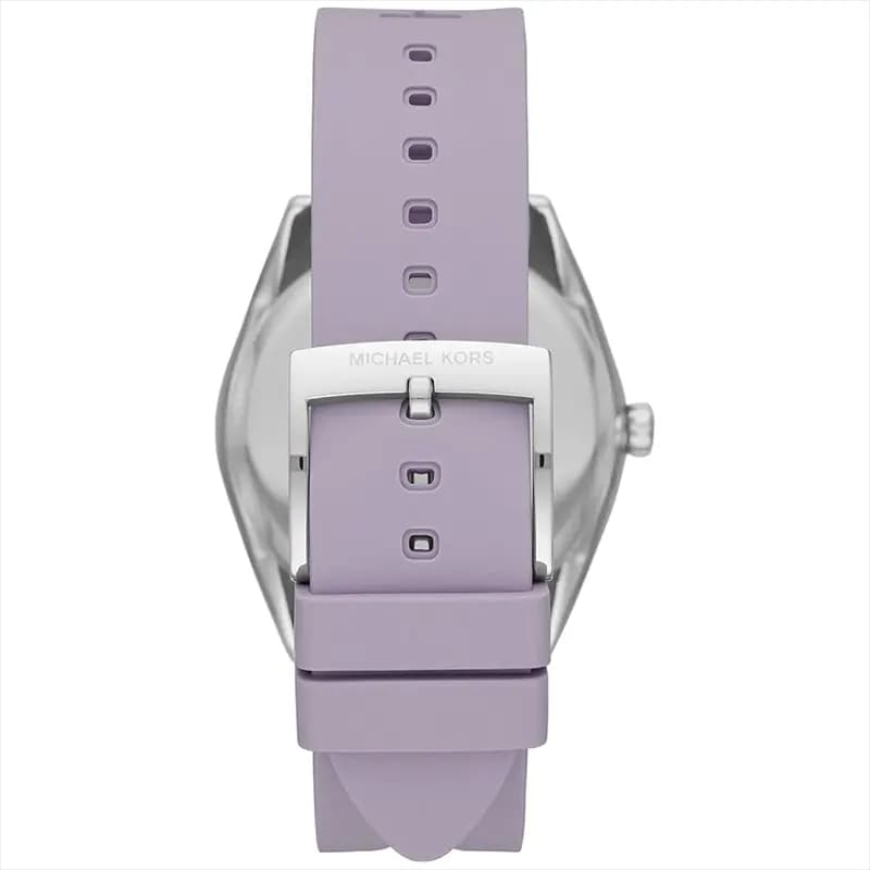 Michael Kors Janelle Purple Dial Purple Silicone Strap Ladies Watch | MK7143