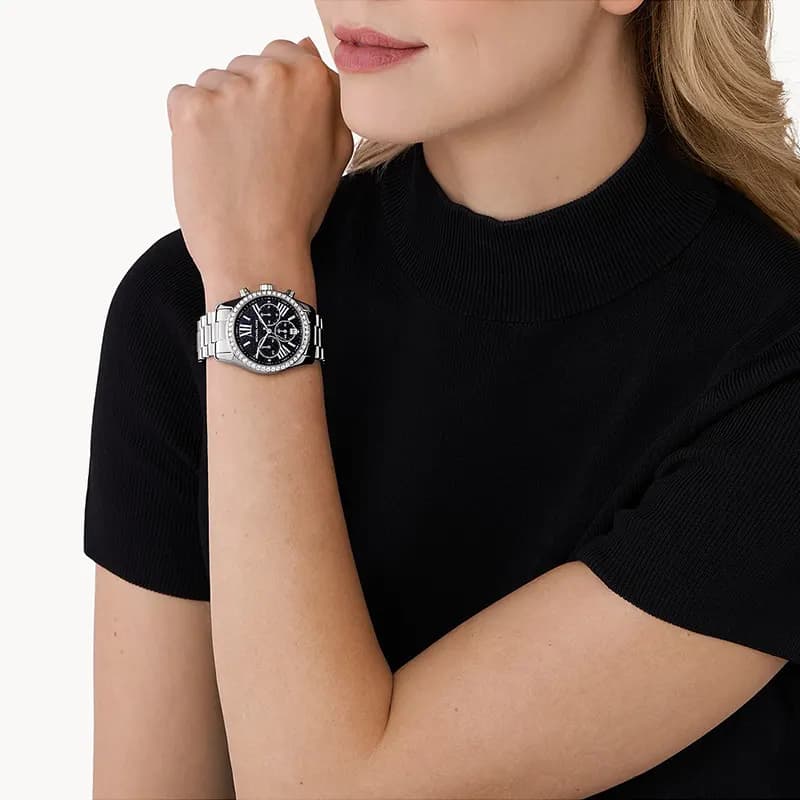 Michael Kors Lexington Lux Blue Dial Ladies Watch | MK7277