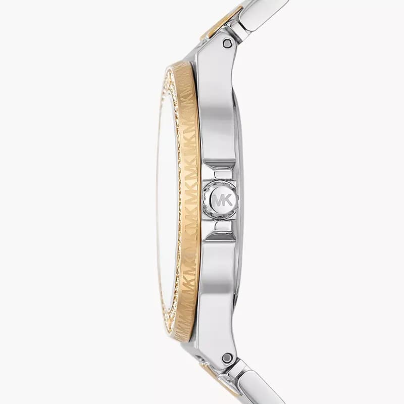 Michael Kors Lennox White Dial Two-Tone Ladies Watch | MK7338