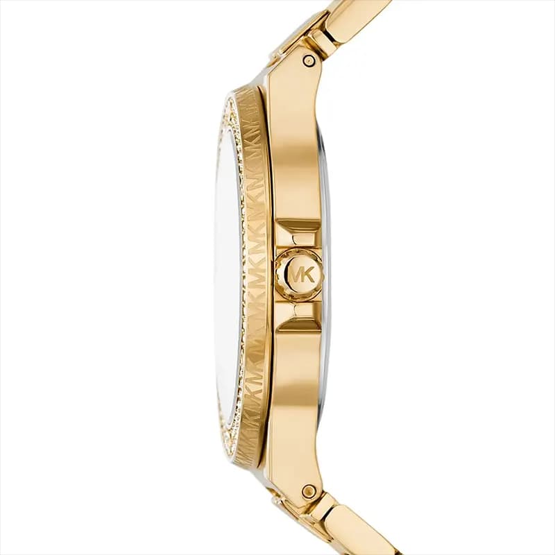 Michael Kors Lennox Gold Dial Gold-Tone Ladies Watch | MK7339