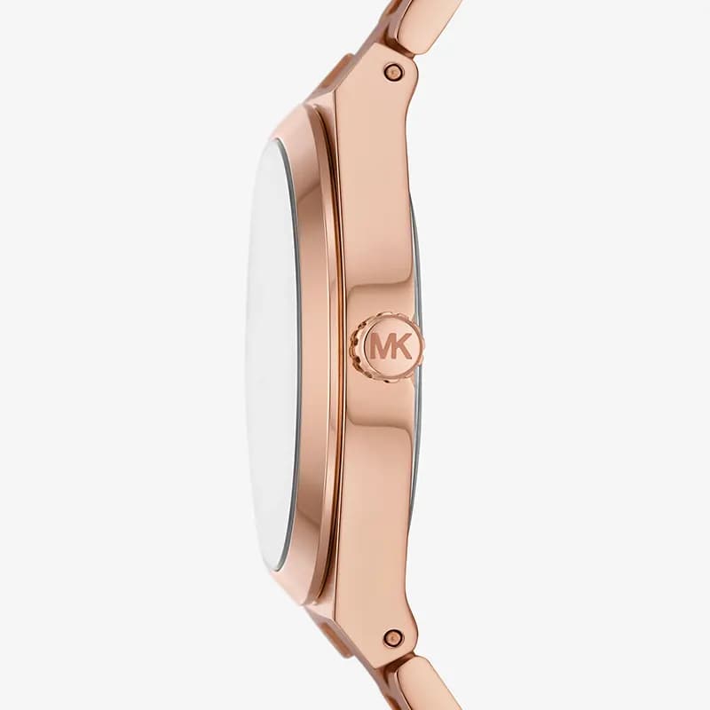 Michael Kors Lennox Rose-tone Pink Dial Ladies Watch | MK7462