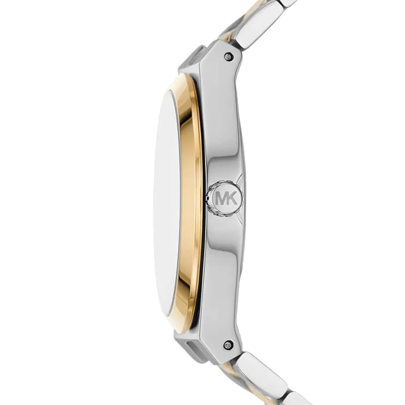 Michael Kors Lennox Two-Tone White Dial Ladies Watch | MK7464