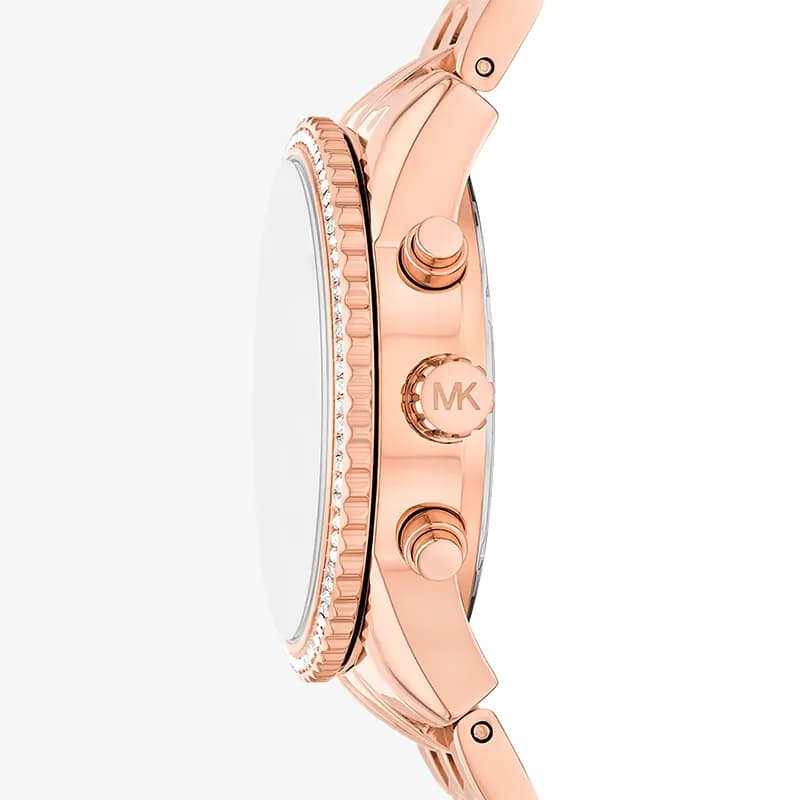 Michael Kors Mini Bryant Rose Dial Rose Gold-Tone Ladies Watch | MK7531