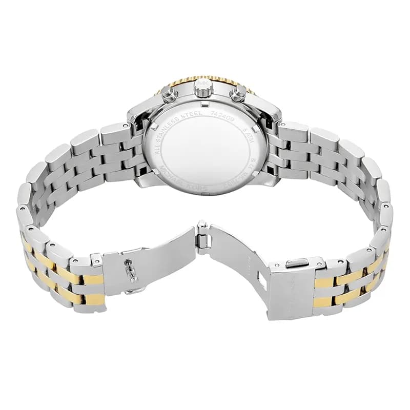 Michael Kors Mini Bryant Chronograph Pavé Two-Tone Ladies Watch | MK7532