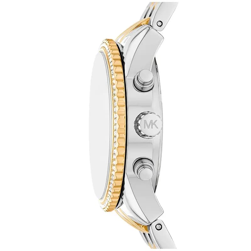 Michael Kors Mini Bryant Chronograph Pavé Two-Tone Ladies Watch | MK7532