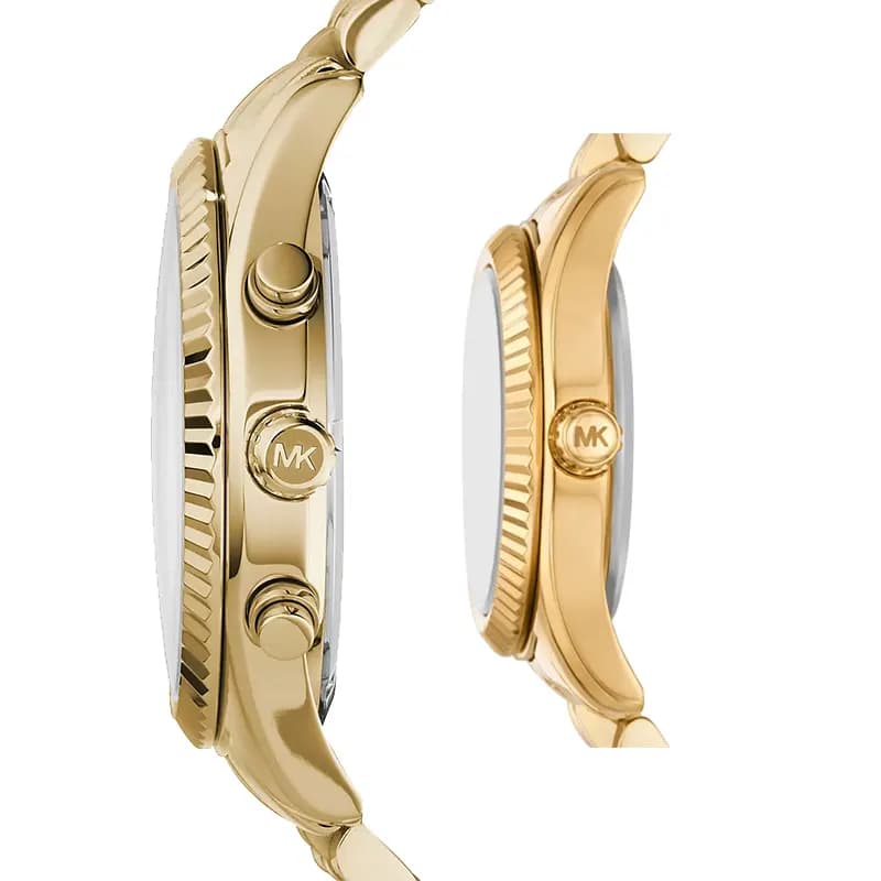 Michael Kors Lexington Champagne Dial Couple Watch | MK8281 | MK4741 secondary view