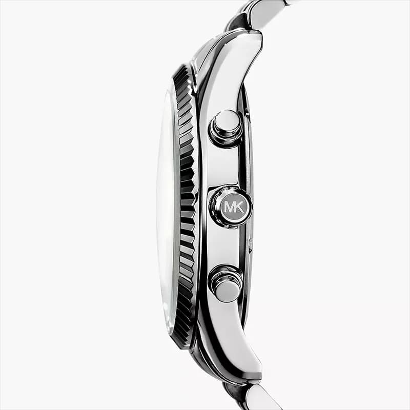 Michael Kors Lexington Chronograph Silver Dial Men's Watch | MK8405