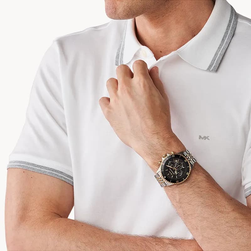 Michael Kors Bayville Chronograph Black Dial Men's Watch | MK8872