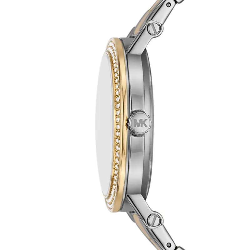Michael Kors Corey Blue Dial Two-Tone Ladies Watch | MKO1049