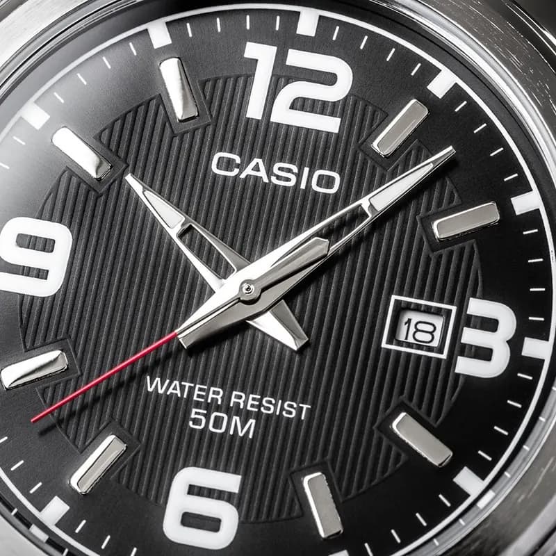 Casio Enticer Black Dial Men's Watch | MTP-1314D-1AV