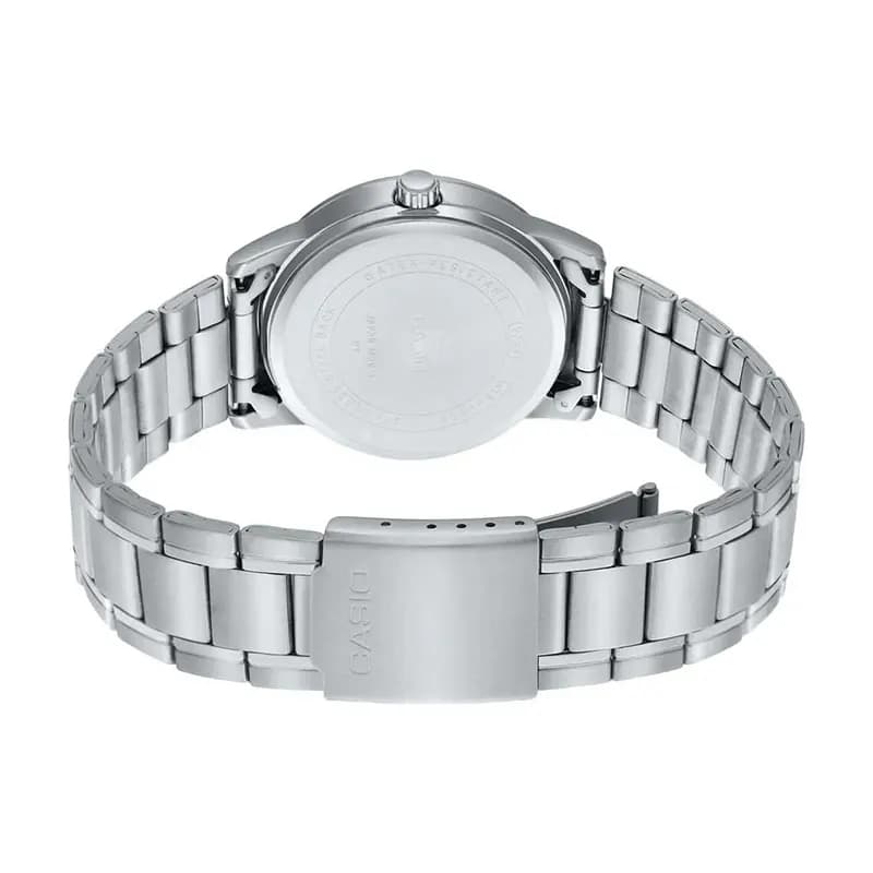 Casio Enticer Silver Dial Men's Watch | MTP-V002D-7B