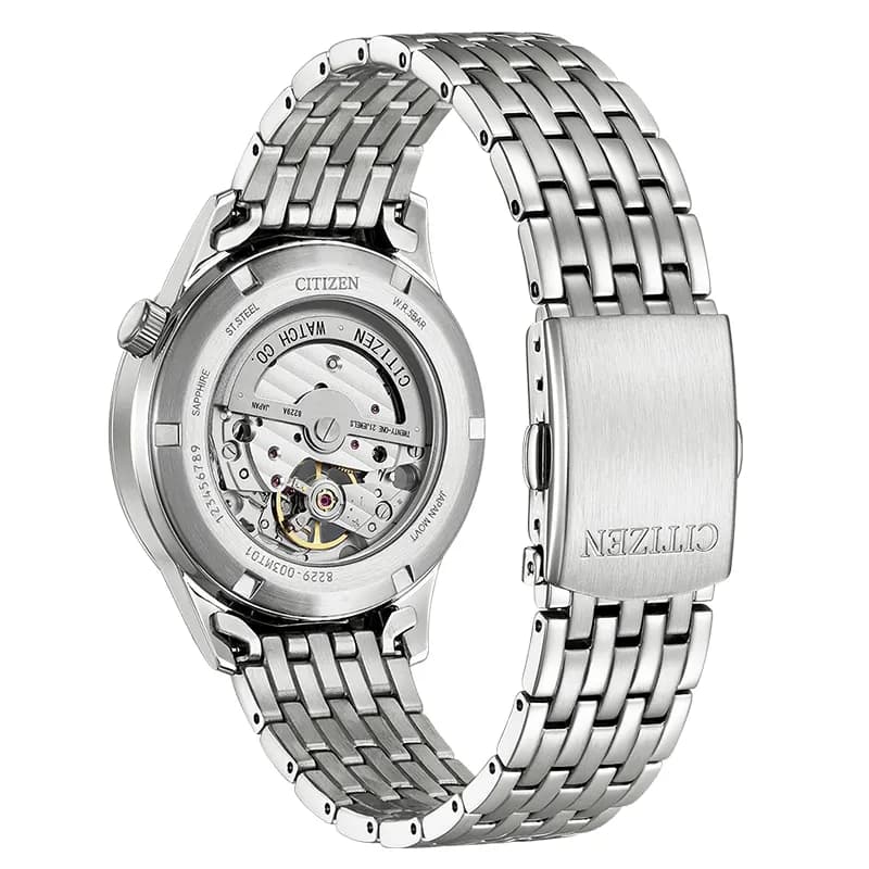 Citizen Automatic Open Heart Blue Dial Men’s Watch | NH9130-84L