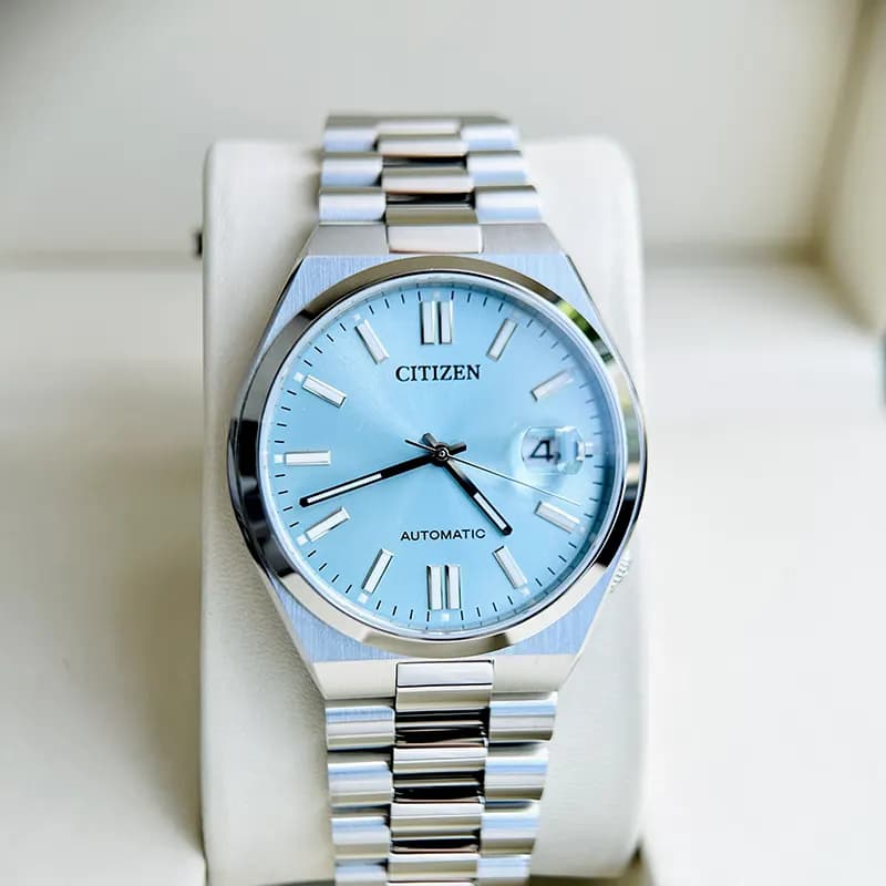 Citizen Tsuyosa Automatic Tiffany Blue Dial Men’s Watch | NJ0151-88M
