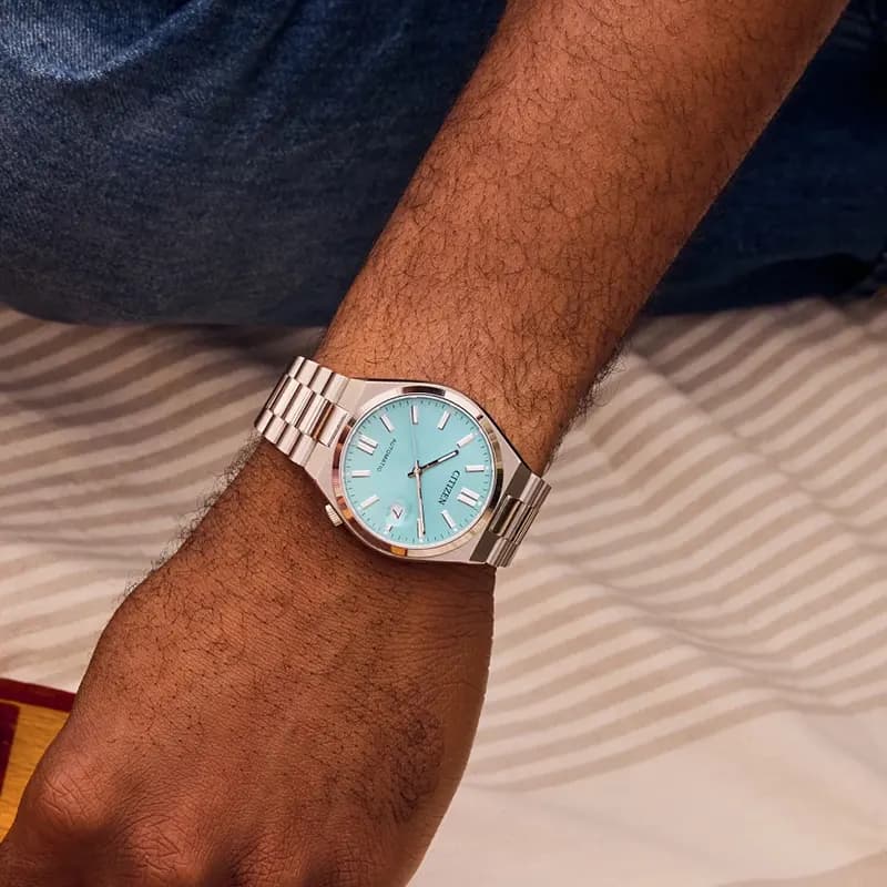 Citizen Tsuyosa 37mm Automatic Tiffany Blue Dial Men’s Watch | NJ0200-50L