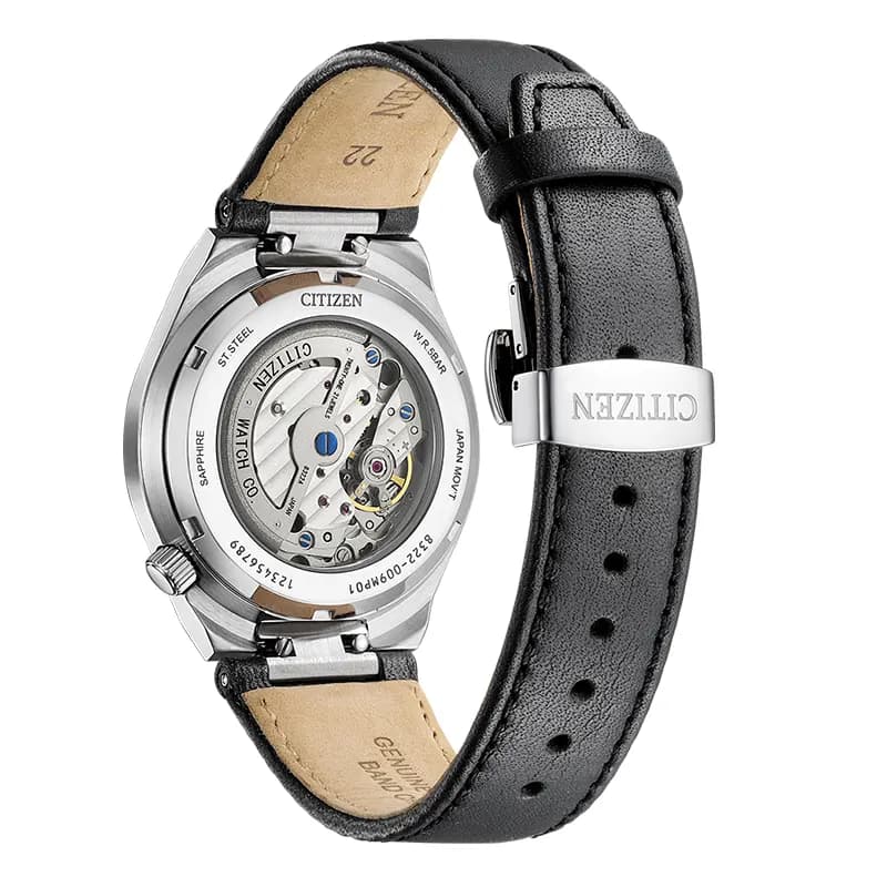Citizen Tsuyosa Small Second Gray Dial Leather Men's Watch | NK5010-01H