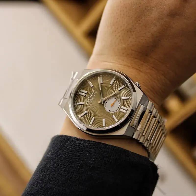 Citizen Tsuyosa Small Second Green Dial Men’s Watch | NK5010-51X