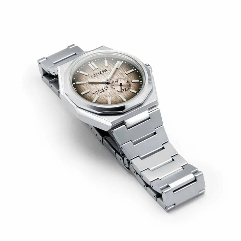 Citizen Zenshin 60 Automatic Copper Dial Super Titanium Men’s Watch | NK5020-58P