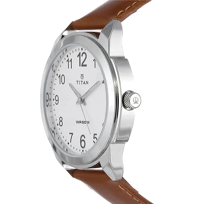 Titan 1585SL07 Workwear White Dial Men's Watch secondary view