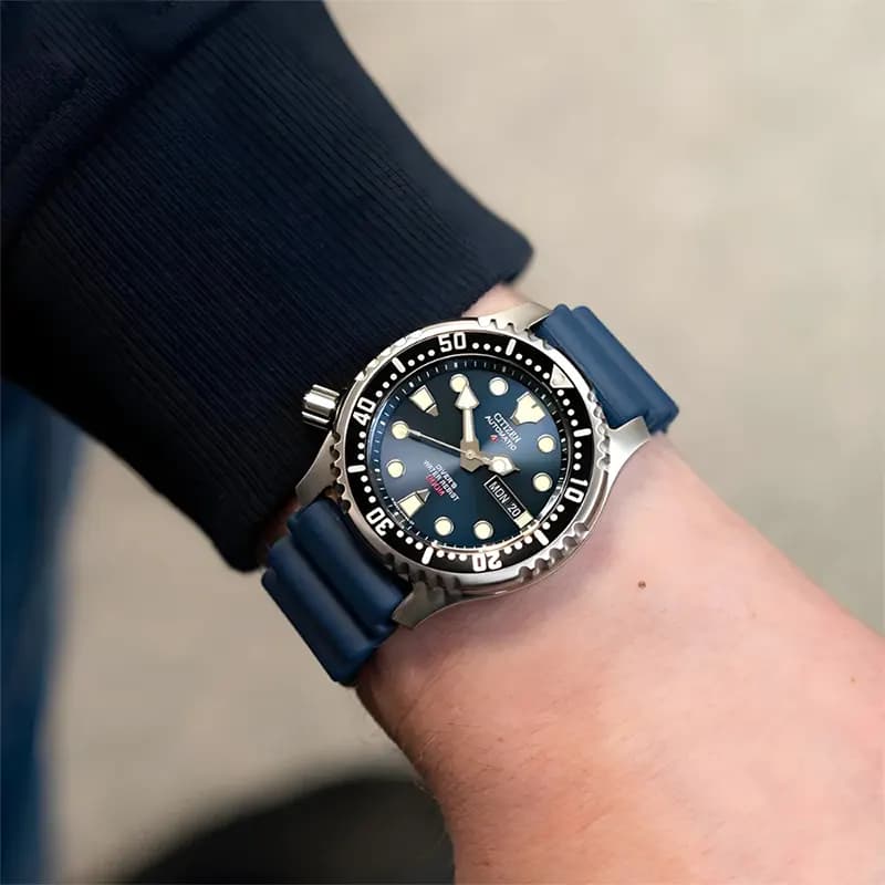 Citizen Promaster Sea Automatic Blue Dial Men's Watch | NY0040-17L secondary view