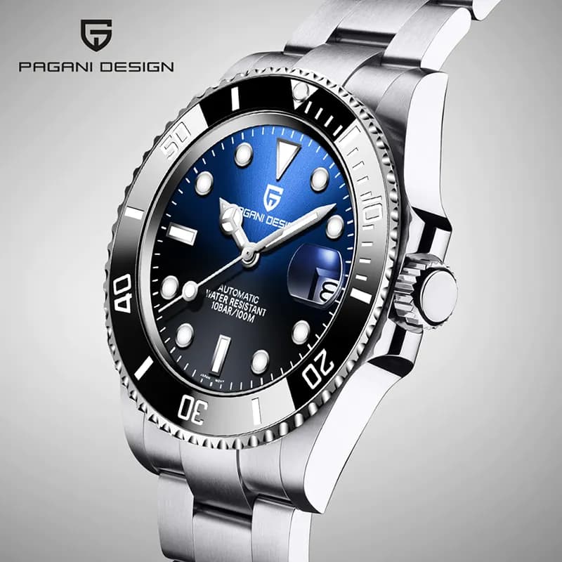 Pagani Design PD-1651 Yachtmaster Two-tone Dial Men's Watch