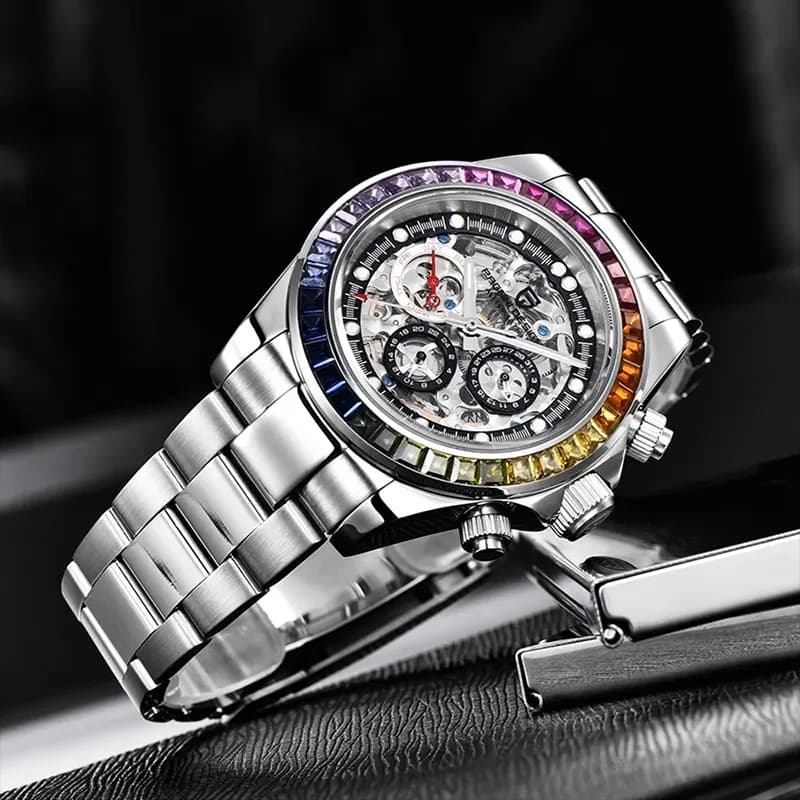 Pagani Design PD-1653 Rainbow Automatic Men's Watch