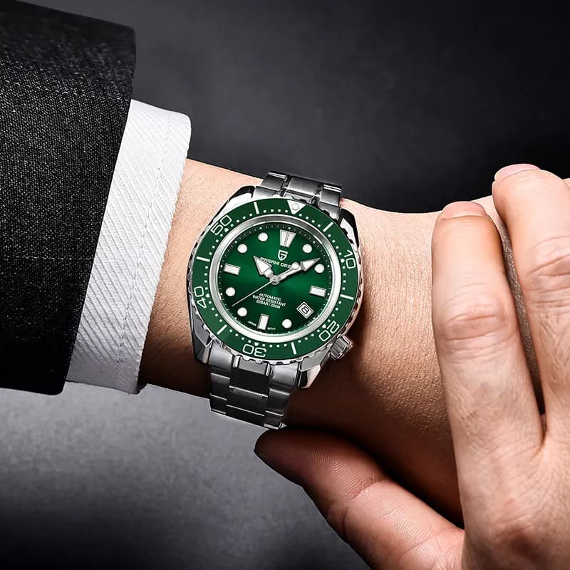 Pagani Design PD-1680 Green Dial Men's Watch