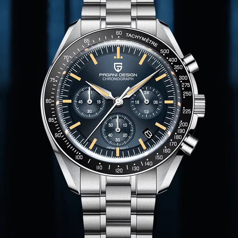 Pagani Design Chronograph Blue Dial Men's Watch | PD-1701