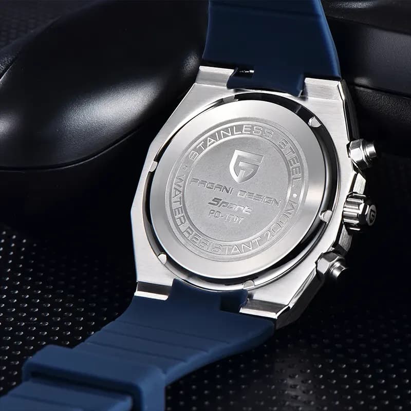 Pagani Design Royal Oak Chronograph Blue Dial Men's Watch | PD-1707