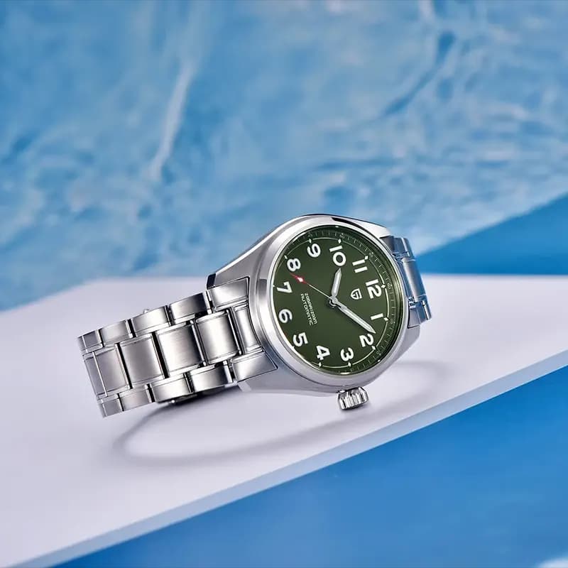 Pagani Design PD-1717 Spirit Pilot Green Dial Men's Watch