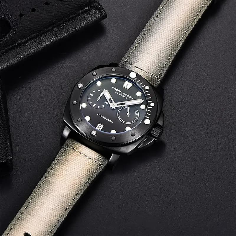 Pagani Design Diver's 200M Automatic Grey Men's Watch | PD-1767