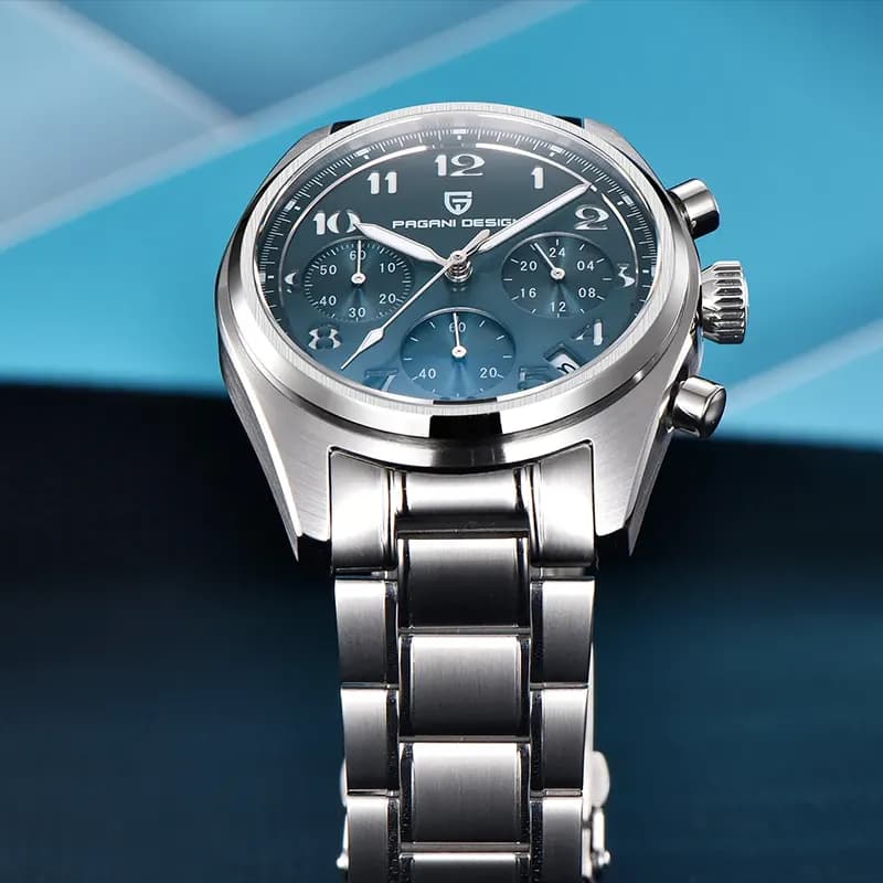 Pagani Design PD-1773 Chronograph Blue Dial Men's Watch