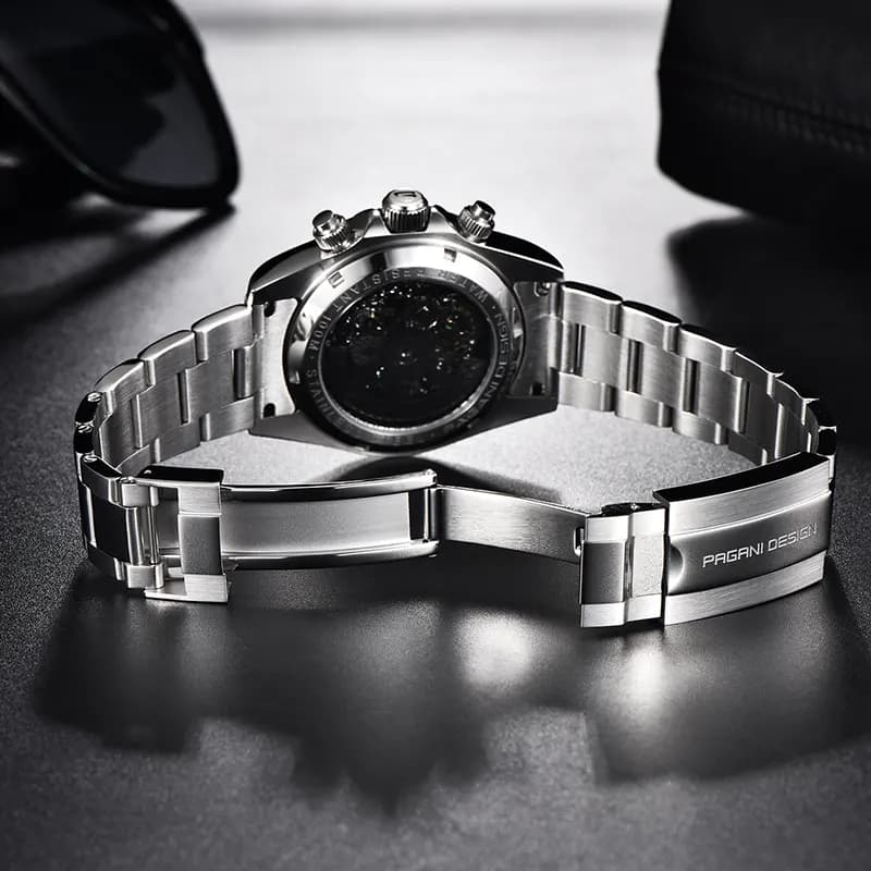 Pagani Design Daytona Skeleton Automatic Black Dial Men's Watch | PD-1777