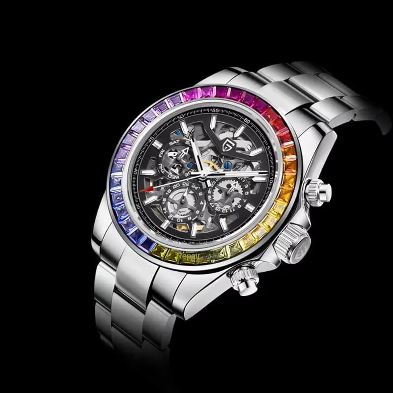 Pagani Design Daytona Rainbow Automatic Men's Watch | PD-1777