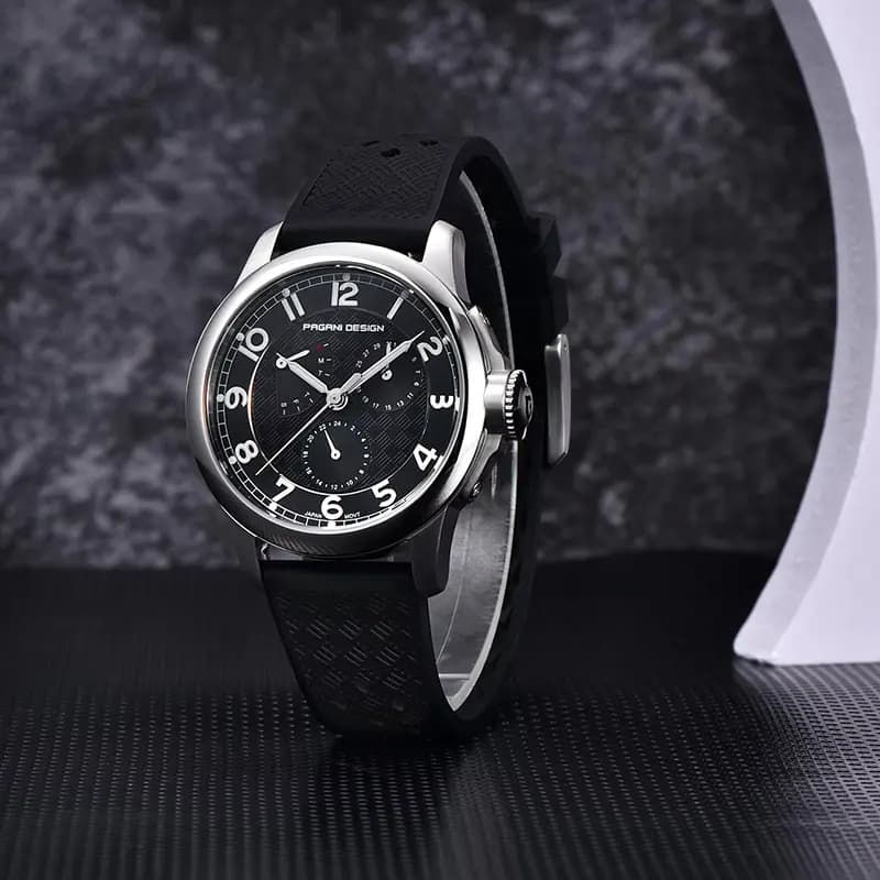 Pagani Design Multi-Function Black Dial Men's Watch | PD-1780 secondary view