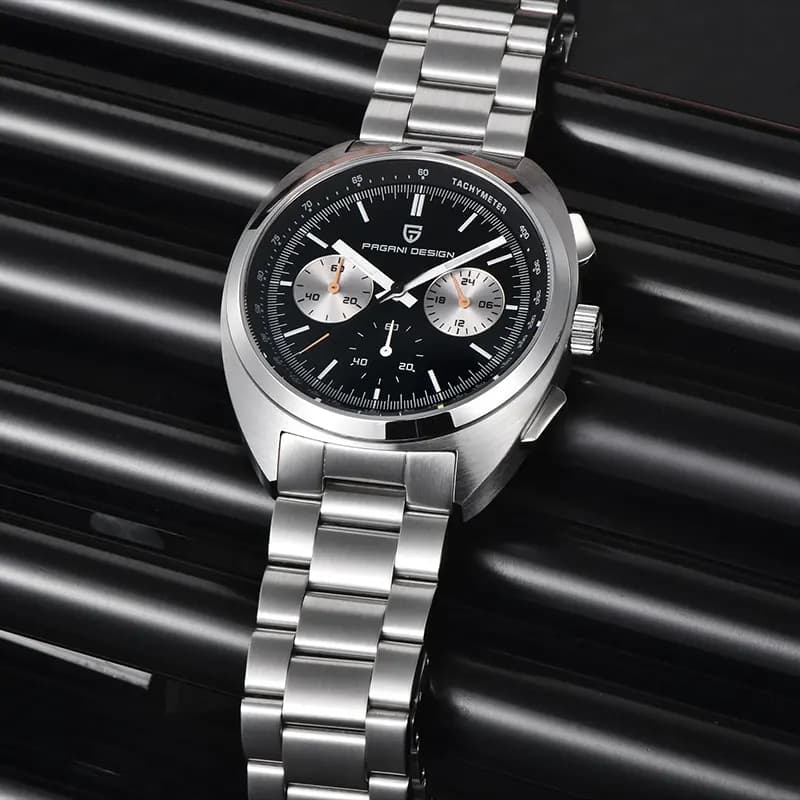 Pagani Design PD-1782 Chronograph Black Dial Men's Watch