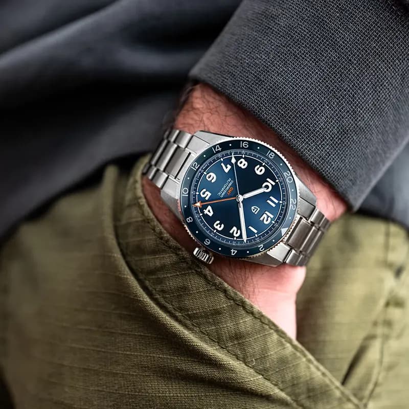 Pagani Design PD-1784 Spirit GMT Blue Dial Automatic Men's Watch
