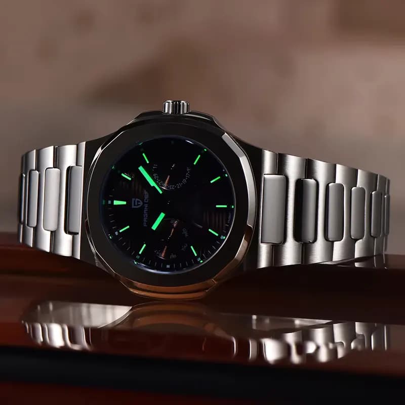 Pagani Design PD-1786 Nautilus Green Dial Ladies Watch