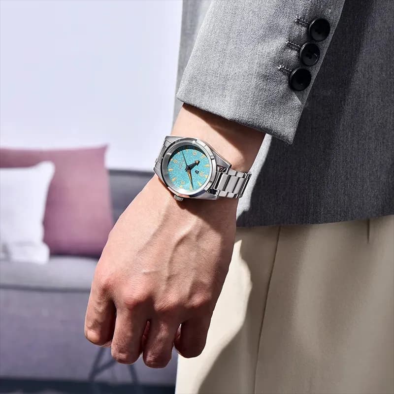 Pagani Design Railmaster Automatic Tiffany Dial Men's Watch | PD-1793