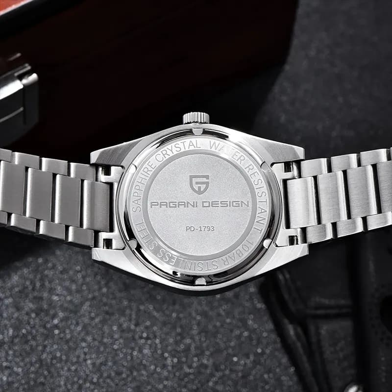 Pagani Design Railmaster Automatic Tiffany Dial Men's Watch | PD-1793